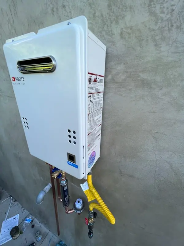 Tankless water heater installation for Luray homes